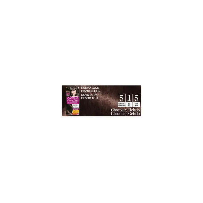 L'Oréal Paris Casting Creme Gloss Farba na vlasy 515 Čokoládovo hnedá