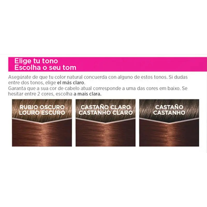 L'Oréal Paris Casting Creme Gloss Baño De Color 535 Čokoláda