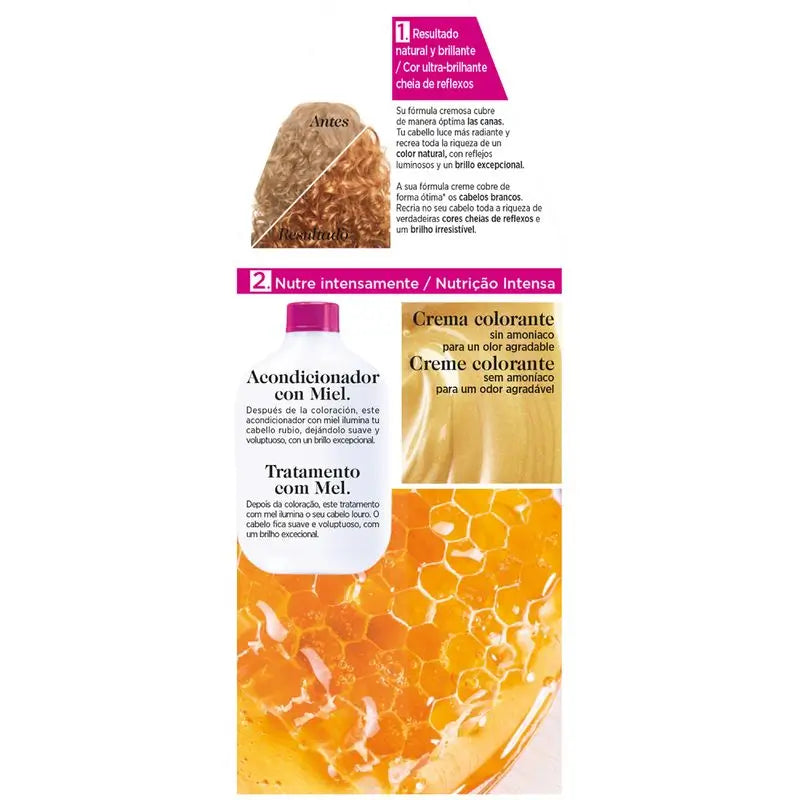 L'Oréal Paris Casting Creme Gloss Baño De Color 834 Jantárová blond