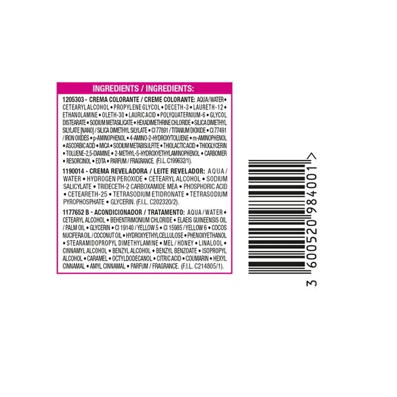L'Oréal Paris Casting Creme Gloss Baño De Color 834 Jantárová blond