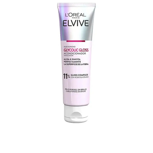 L'Oréal Paris Elvive Kondicionér Glycolic Gloss s kyselinou glykolovou – hladké a lesklé vlasy