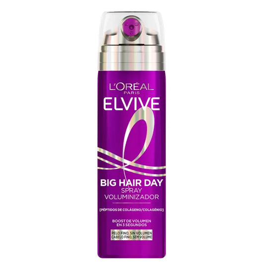 L'Oréal Paris Elvive Big Hair Day osviežujúci sprej na zväčšenie objemu, 200 ml
