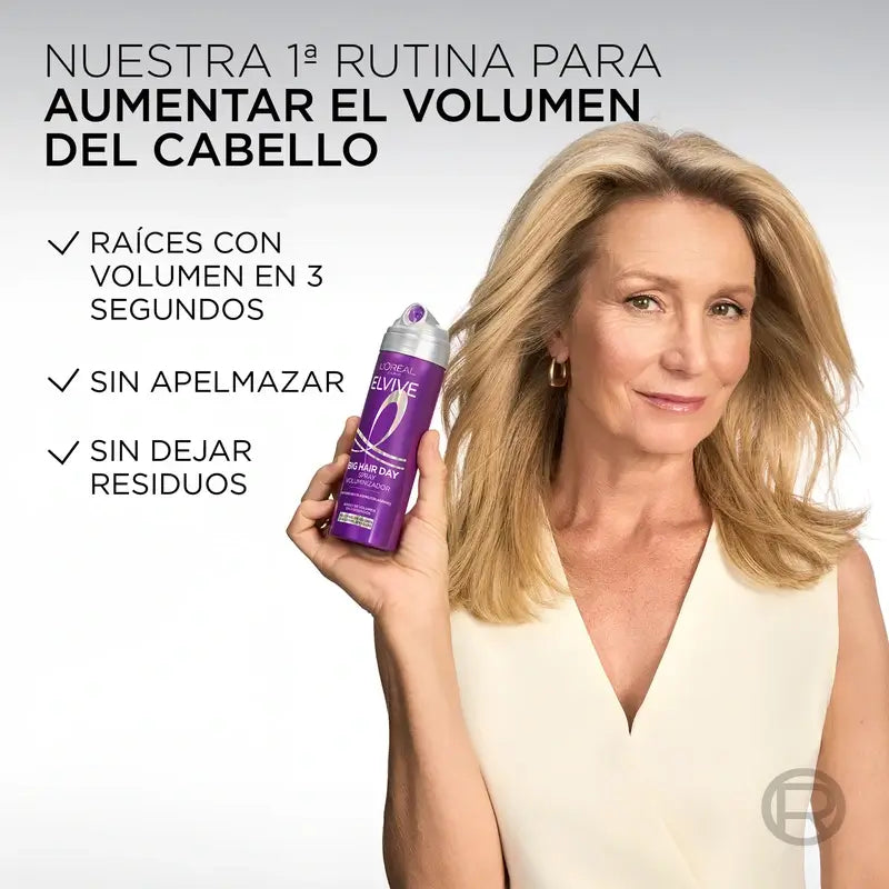 L'Oréal Paris Elvive Big Hair Day osviežujúci sprej na zväčšenie objemu, 200 ml