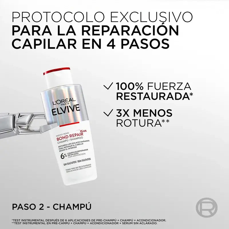 L'Oréal Paris Elvive Bond Repair Plus posilňujúci šampón, 200 ml