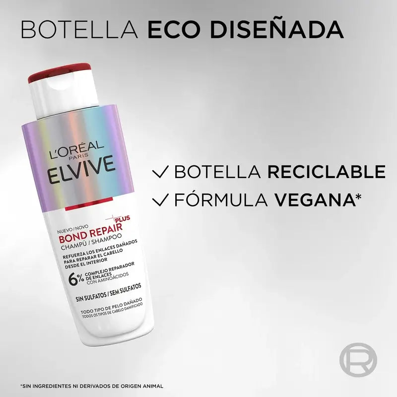 L'Oréal Paris Elvive Bond Repair Plus posilňujúci šampón, 200 ml