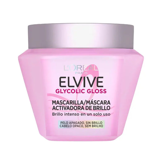 L'Oréal Paris Elvive Glycolic Gloss Maska na zvýšenie lesku, 310 ml