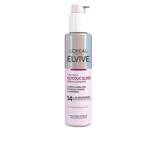 L'Oréal Paris Elvive Glycolic Gloss sérum s kyselinou glykolovou – jemné a lesklé vlasy