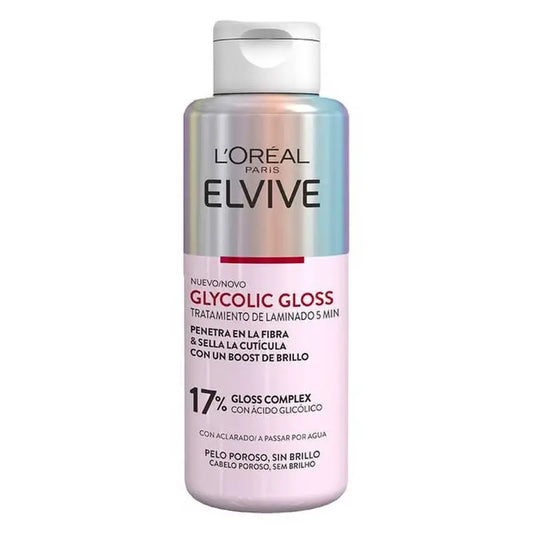 L'Oréal Paris Elvive 5-minútová kúra Glycolic Gloss s kyselinou glykolovou – jemné a lesklé vlasy