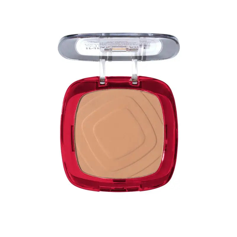 L'Oréal Paris Infalible 24H kompaktný púder s matným efektom a dlhotrvajúcim účinkom, odtieň 220 Sand, pre stredne tmavú pleť