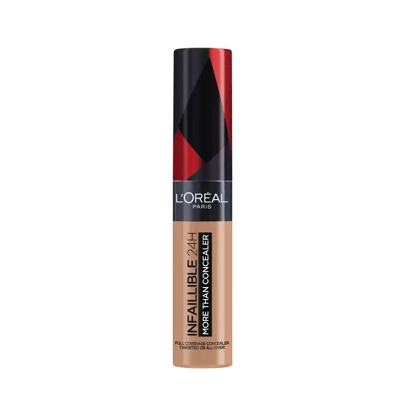 L'Oréal Paris Infalible More Than Concealer Korektor s plným krytím, odtieň 329 Cashew/Cajou, 11 ml