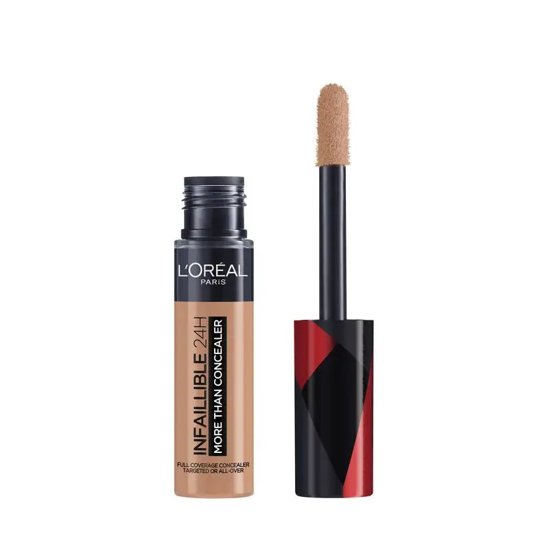 L'Oréal Paris Infalible More Than Concealer Korektor s plným krytím, odtieň 329 Cashew/Cajou, 11 ml
