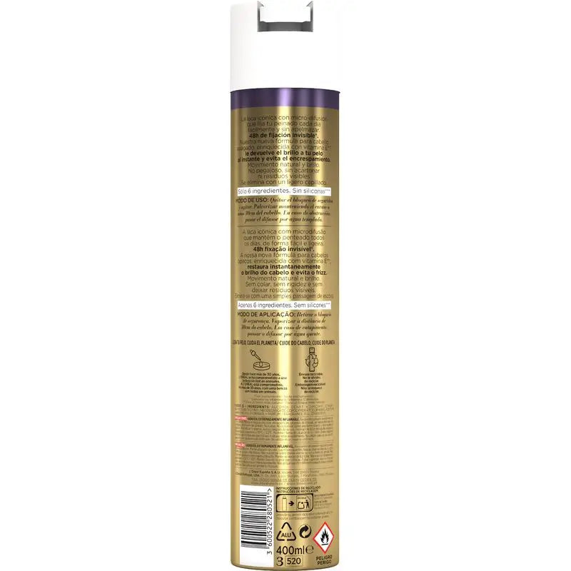 L'Oréal Paris Lak na vlasy Elnett s extrémnou fixáciou a leskom, 400 ml