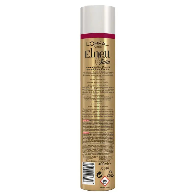 L'Oréal Paris Lak na vlasy Elnett, silná fixácia, pre farbené vlasy, 400 ml