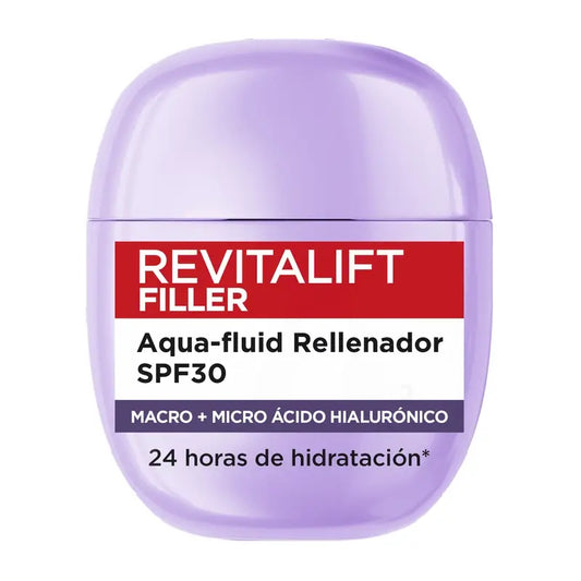 L'Oréal Paris L'Oréal Paris Revitalift Filler Aqua-Fluid SPF 30, vypĺňajúci prípravok, 40 ml