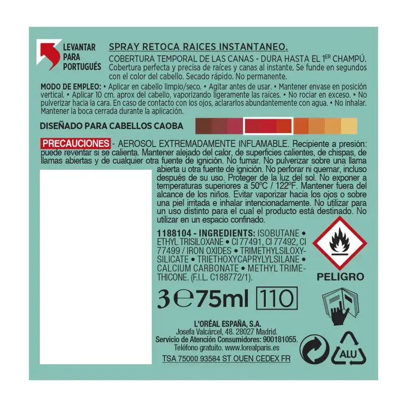 L'Oréal Paris Magic Retouch 6 Acajou 75 ml