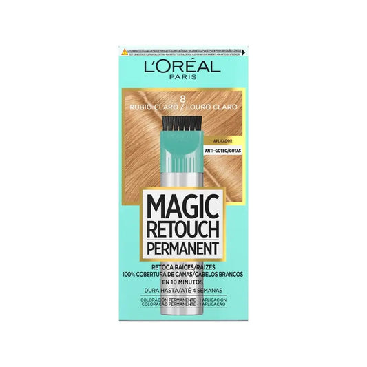 L'Oréal Paris Magic Retouch Permanent – retušovanie odrastov 8 – svetlo blond 18 ml