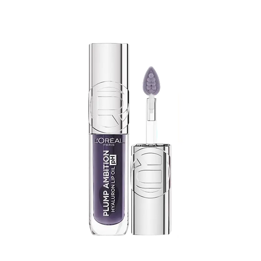 L'Oréal Paris Makeup Plump Ambition Hyaluron Lip Oil Ph 116 Berry Noir, 4 g