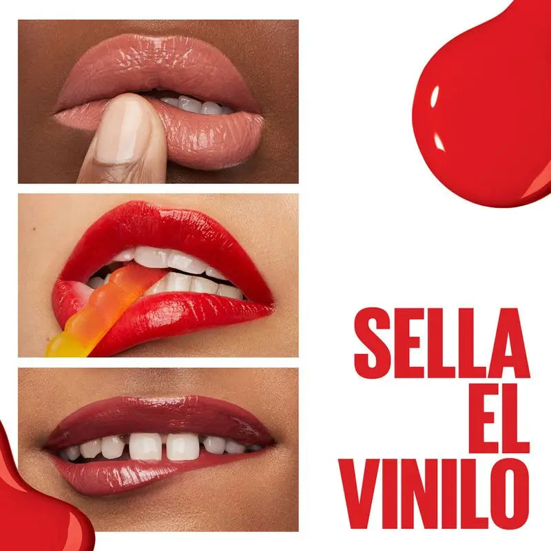 Maybelline New York Rúž s vinylovým efektom Superstay Vinyl Ink, Vinilo Fijo, 45 Capricious