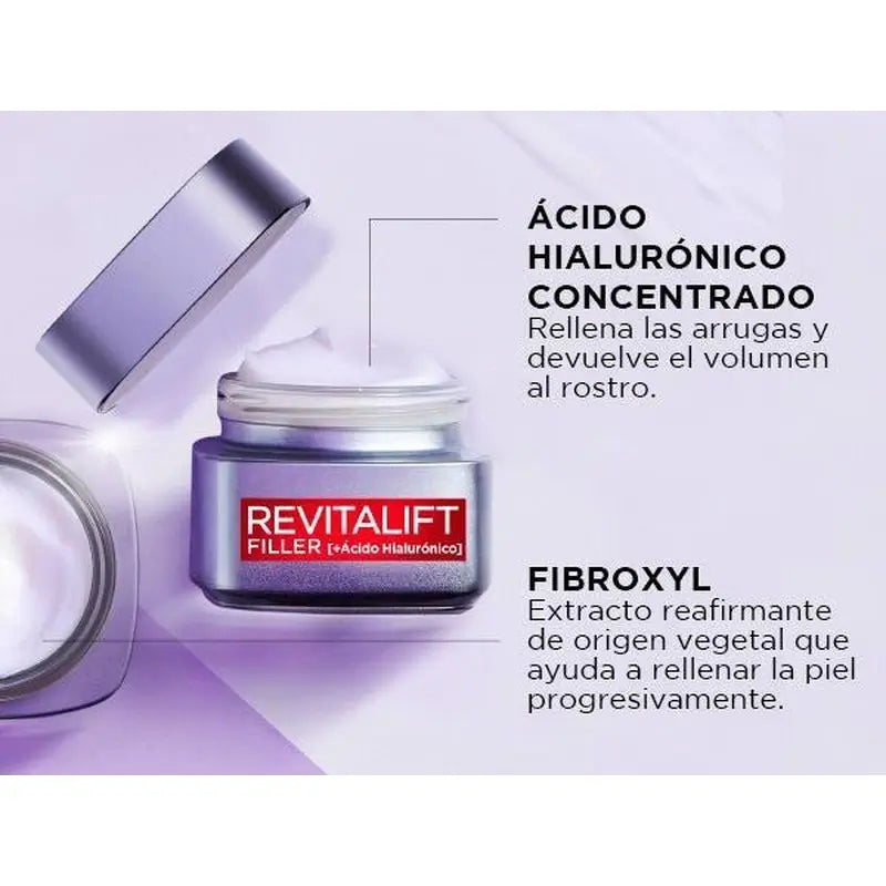 L'Oréal Paris Revitalift Filler Denný krém [s kyselinou hyalurónovou] – 50 ml