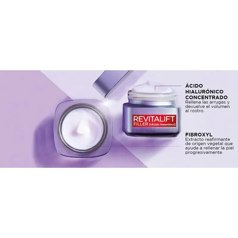 L'Oréal Paris Revitalift Filler Denný krém [s kyselinou hyalurónovou] – 50 ml