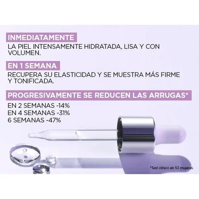 L'Oréal Paris Revitalift Filler sérum proti starnutiu (+čistá kyselina hyalurónová) 50 ml