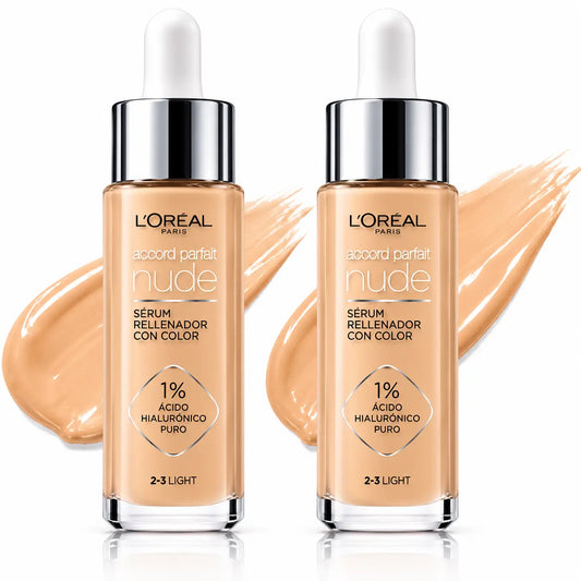 L'Oréal Paris Tónovacie sérum Accord Parfait, odtieň 2-3 Light, balenie po 2 ks