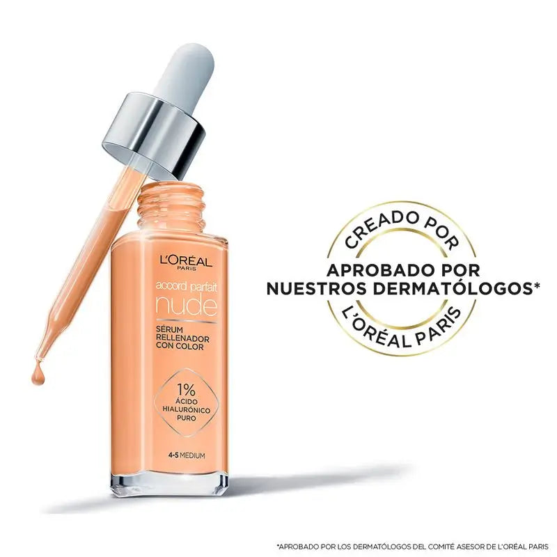 L'Oréal Paris Farbené sérum Accord Parfait, odtieň 3-4, svetlý až stredný