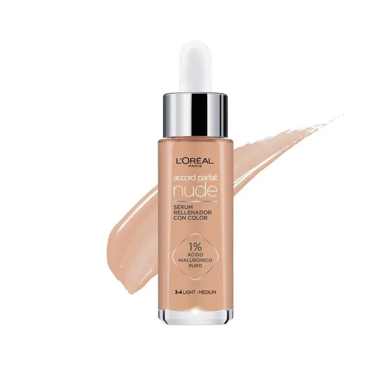 L'Oréal Paris Farbené sérum Accord Parfait, odtieň 3-4, svetlý až stredný