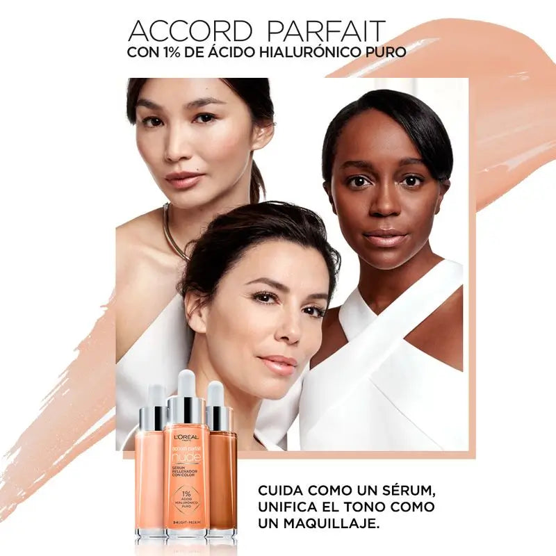 L'Oréal Paris Farbené sérum Accord Parfait, odtieň 3-4, svetlý až stredný
