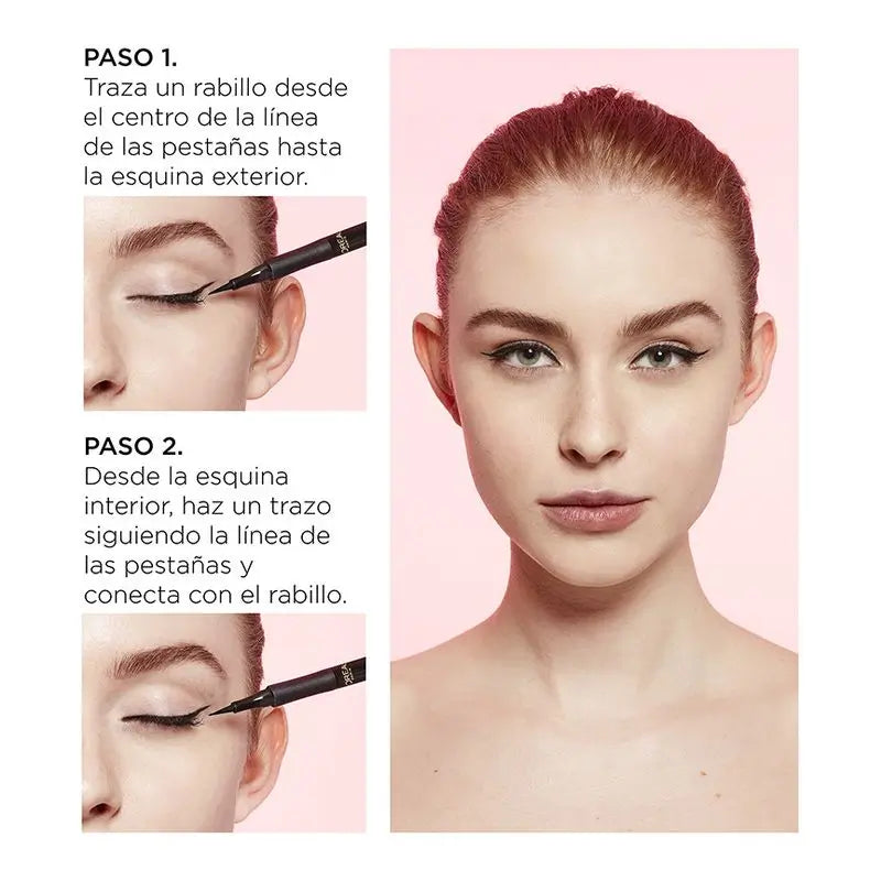 L'Oréal Paris Super Liner Perfect Slim – tekutá a ultrapresná očná linka v odtieni Intenzívna čierna