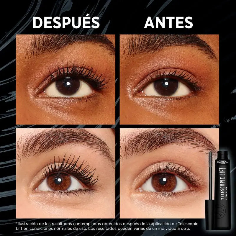 L'Oréal Paris Telescopic Extra Black riasenka +5 mm dĺžka.