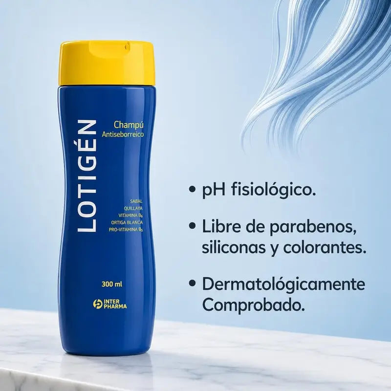 Lotigen šampón proti seboréze 300 ml