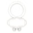 Lovetoy  Vibrujúci krúžok Power Clit – biely