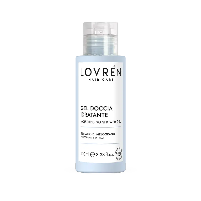 Lovrén Hair Care Hydratačný sprchový gél v cestovnom balení, 100 ml