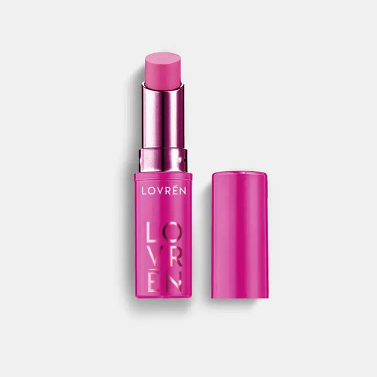 Lovrén balzam na pery Color Boost vo farbe fuchsia 