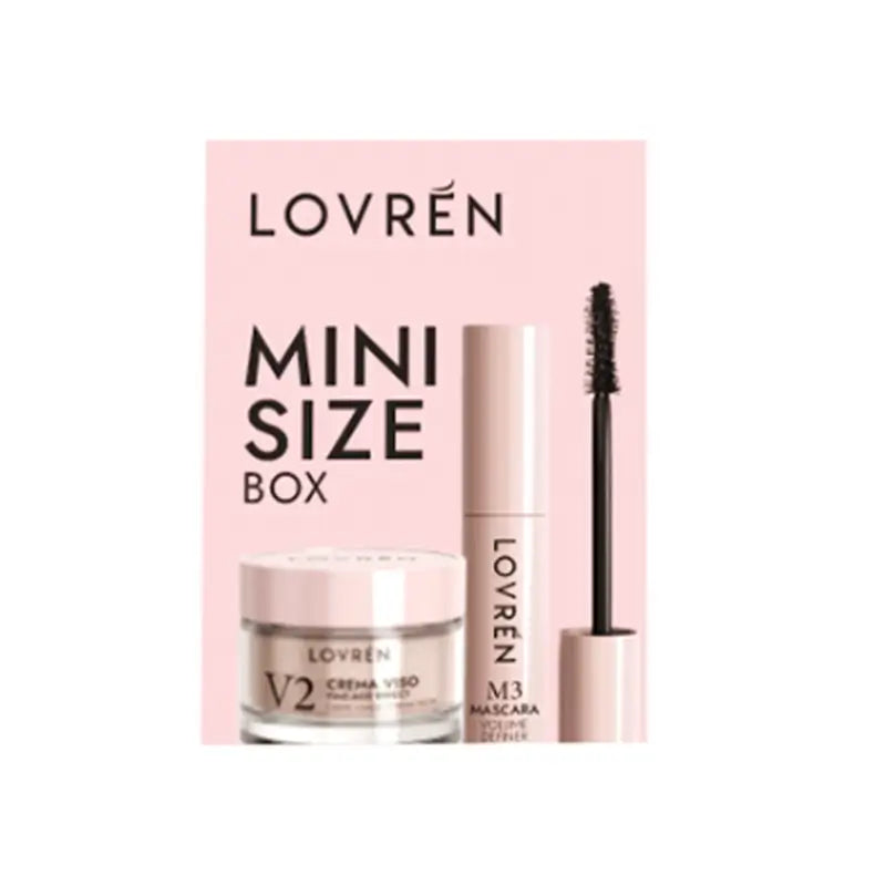 Lovrén Mini-Size Box Pink (maskara M3 Mini + pleťový krém V2 Mini) 