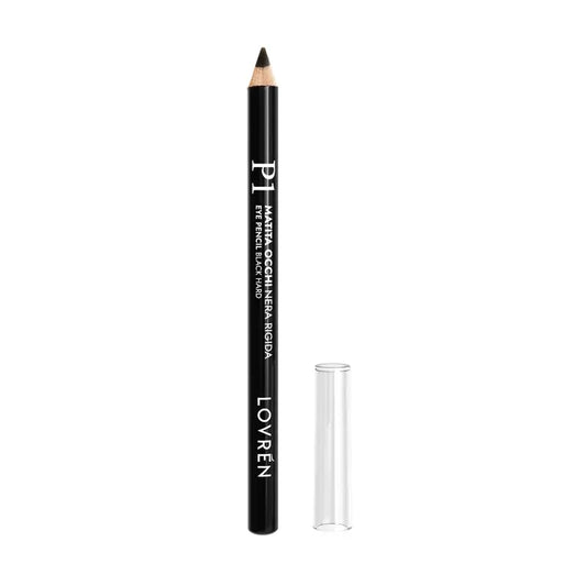 Lovrén P1 Očné ceruzka, čierna, tvrdá, 1,1 g
