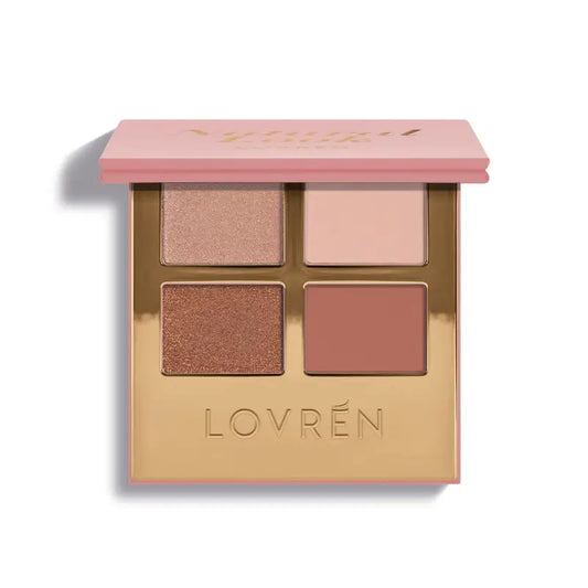 Lovrén Paleta očných tieňov 4 farby Deep Sunset 