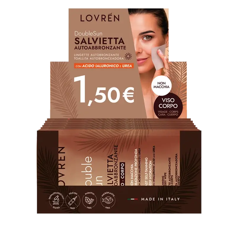 Lovrén Solaire samoopaľovacia utierka Doublesun 