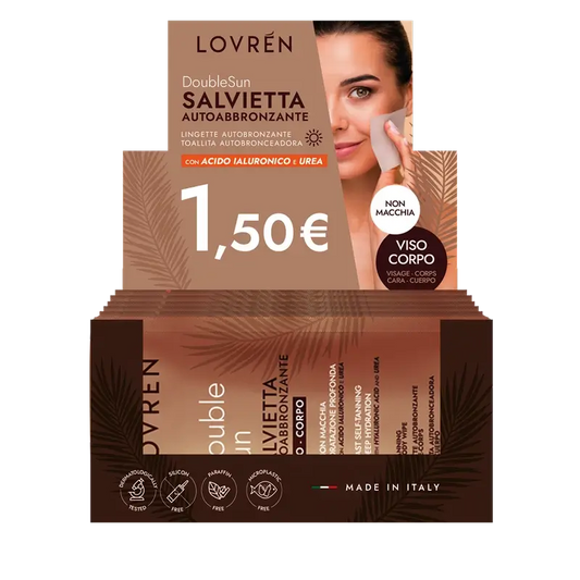 Lovrén Solaire samoopaľovacia utierka Doublesun 