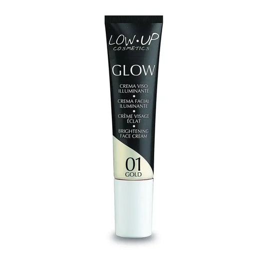 Low Up Glow Rozjasňujúci krém na tvár Gold, 10 ml