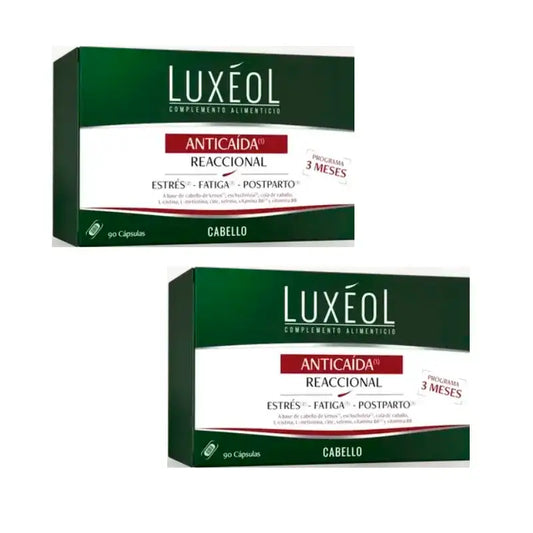 Luxeol proti vypadávaniu vlasov, balenie 2 x 90 tabliet