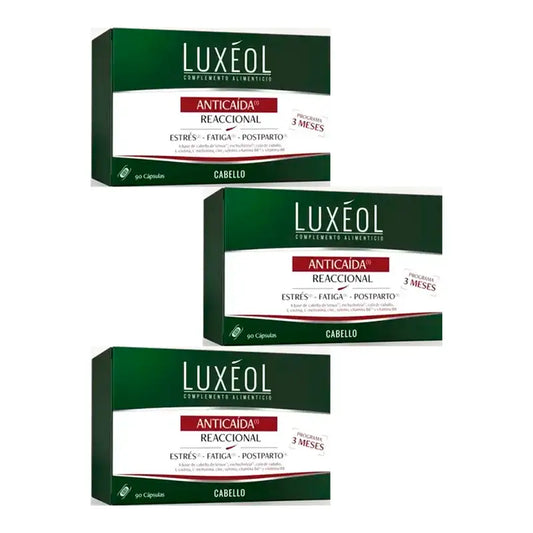 Luxeol proti vypadávaniu vlasov, balenie 3 x 90 tabliet