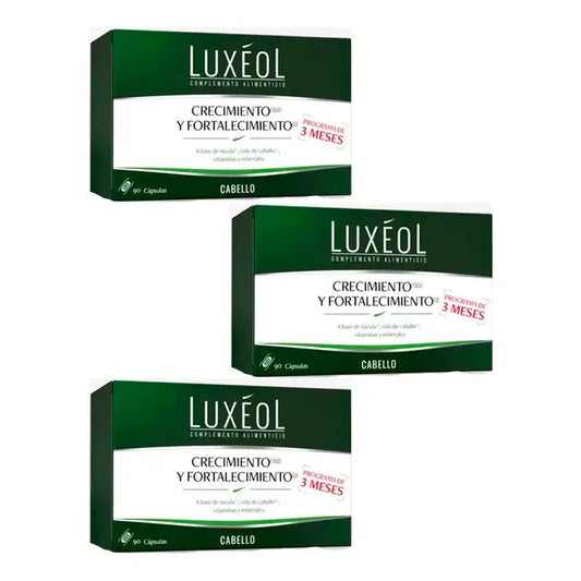 Luxeol – hustota, rast a posilnenie, balenie 3 x 90 tabliet