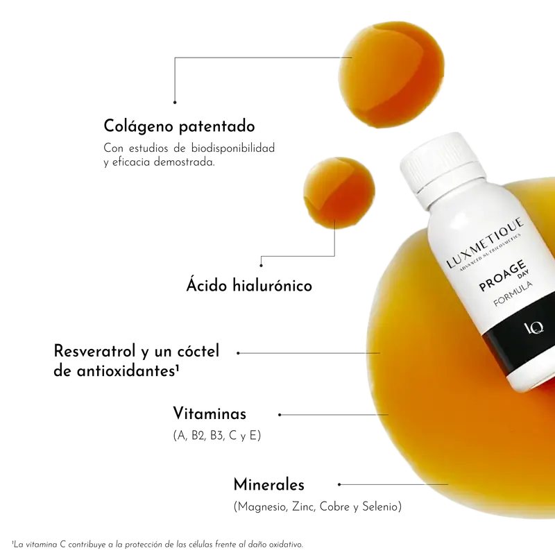 Luxmetique Proage Day Formula, 15 ampuliek po 30 ml