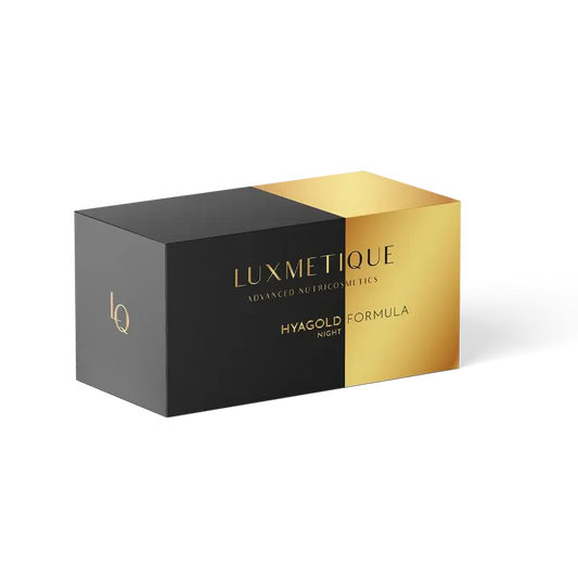 Luxmetique  Hyagold Night Formula 15 ampuliek 15 pitných ampuliek po 30 ml