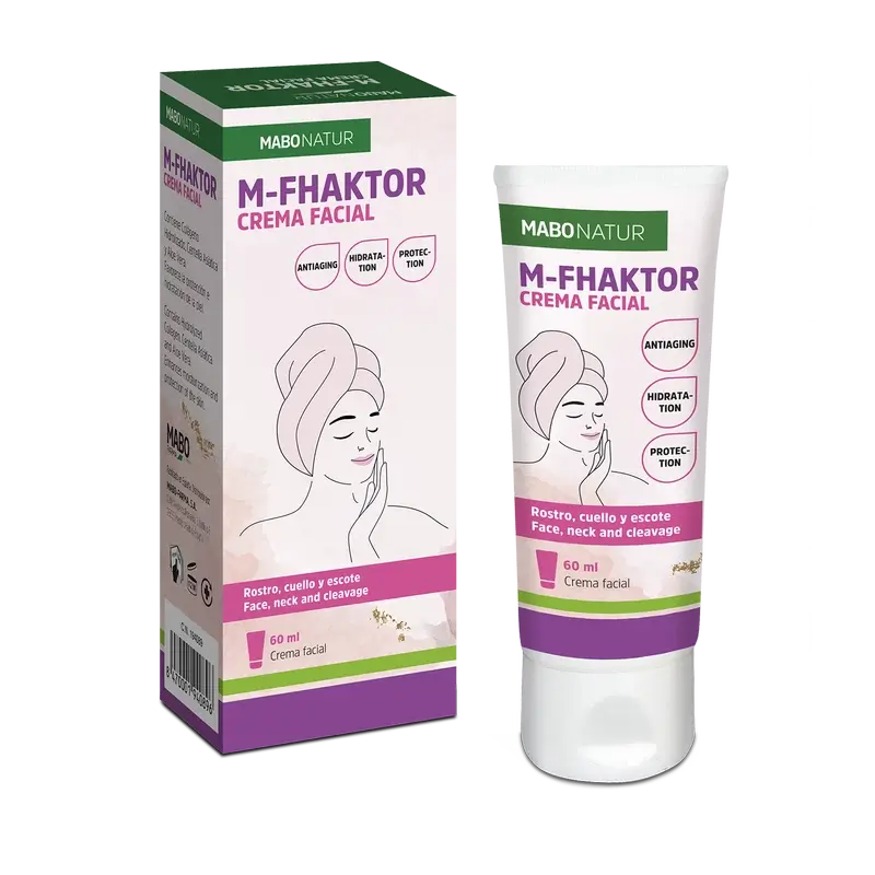 Mabonatur M-Fhaktor Krém na tvár a dekolt, 60 ml 