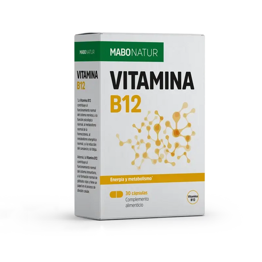 Mabonatur Vitamín B12, 30 kapsúl 