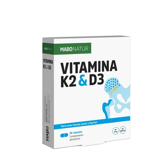 Mabonatur Vitamín K2 a D3, 30 kapsúl 