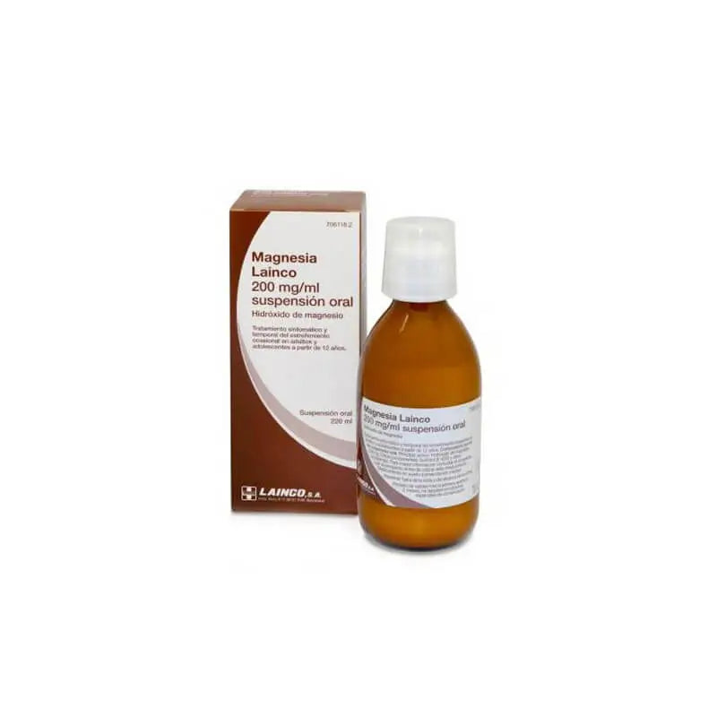 Magnesia Lainco 200 mg/ml perorálna suspenzia 220 ml